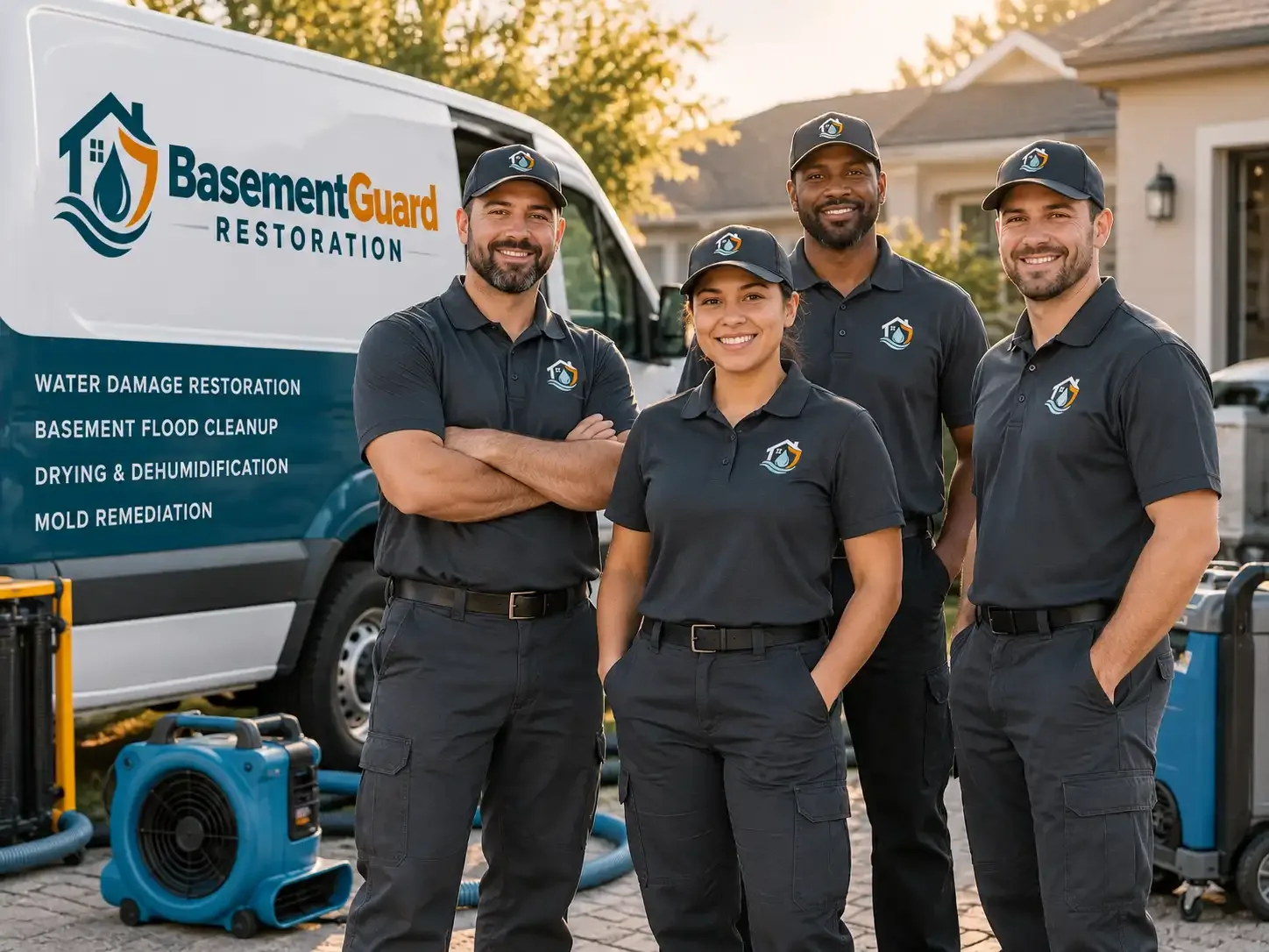 Basement Water Damage Restoration company in Cushing, IA
